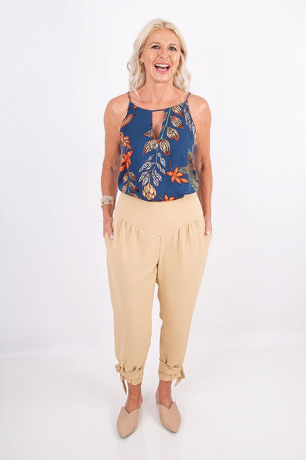 CALÇA HELLEN CREME BRULÉE