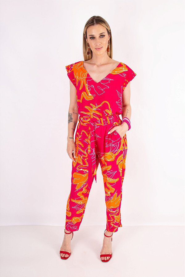 CALÇA VISCOSE BRUNA PINK