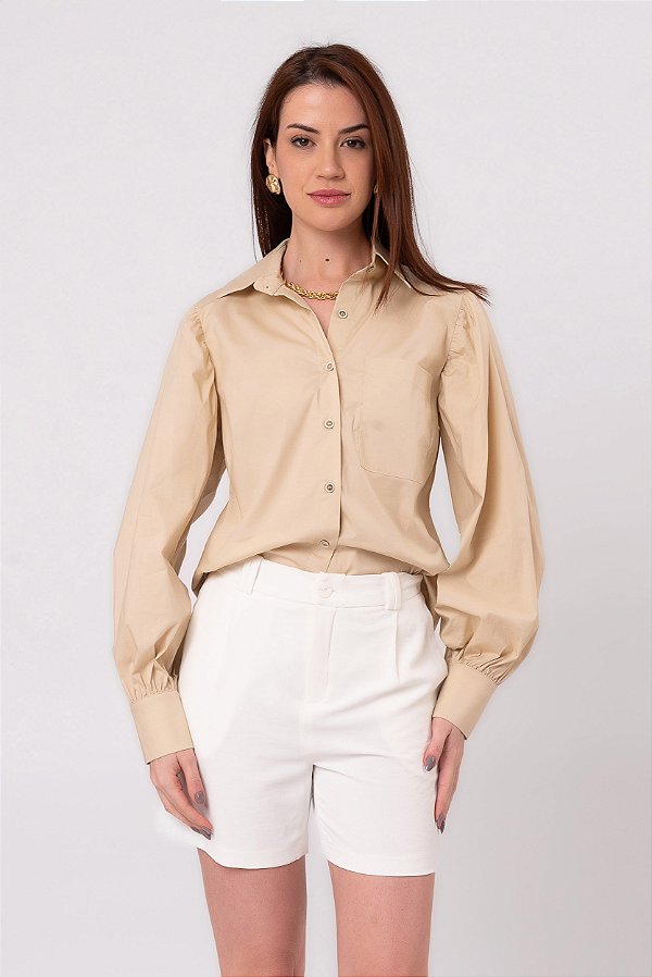 CAMISA TRICOLINE LU NATURAL