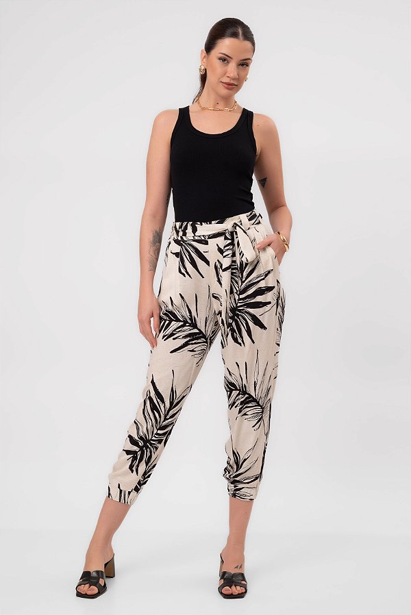 CALÇA NEW TROPICAL PRETO