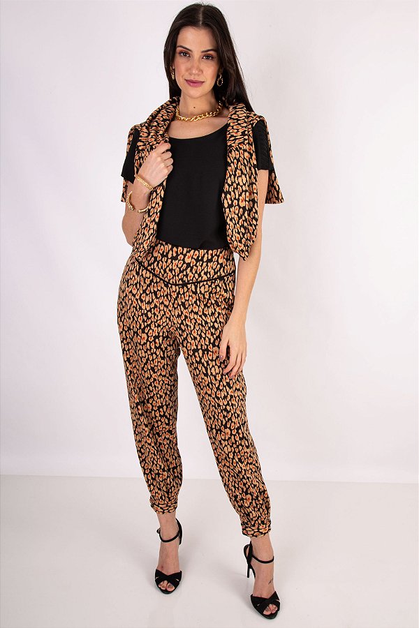 CALÇA SARA DOCE DE LEITE