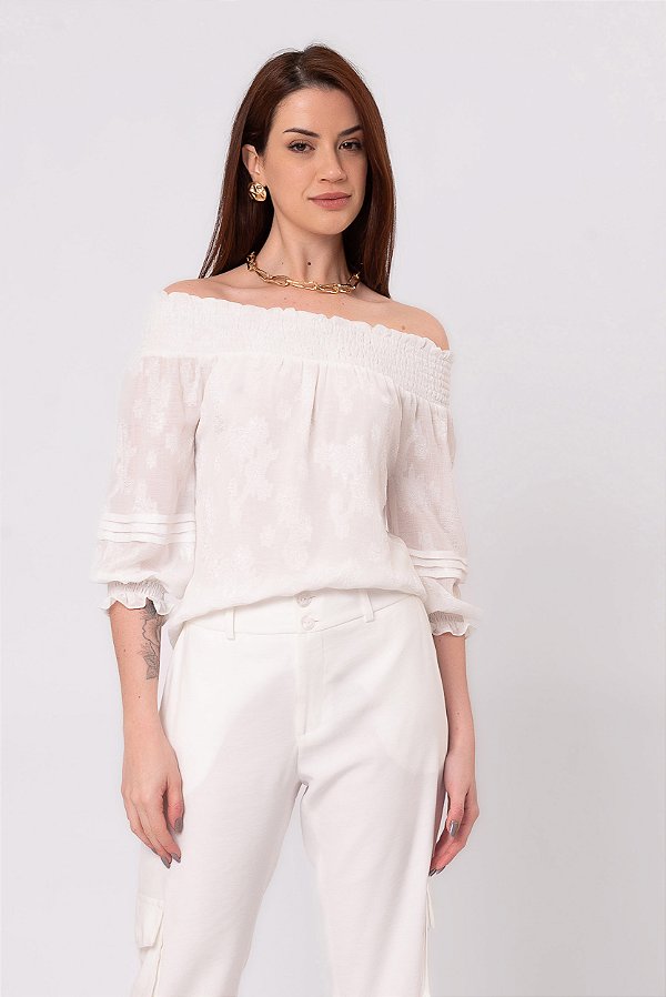 BLUSA MEG OFF WHITE