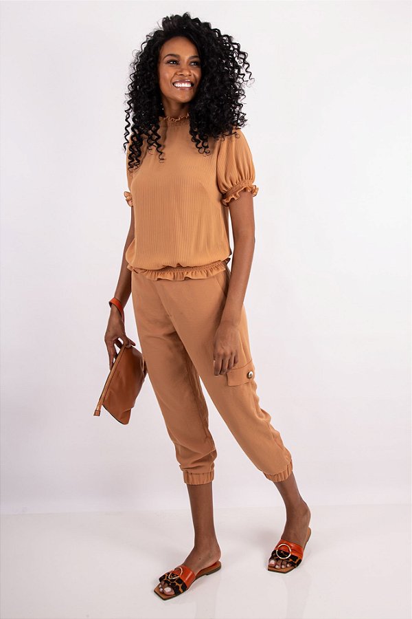 BLUSA GLÓRIA DOCE DE LEITE