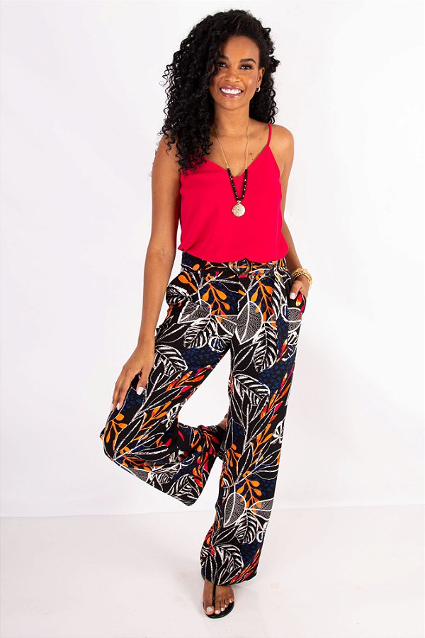 CALÇA ESTAMPADA MAÍSA