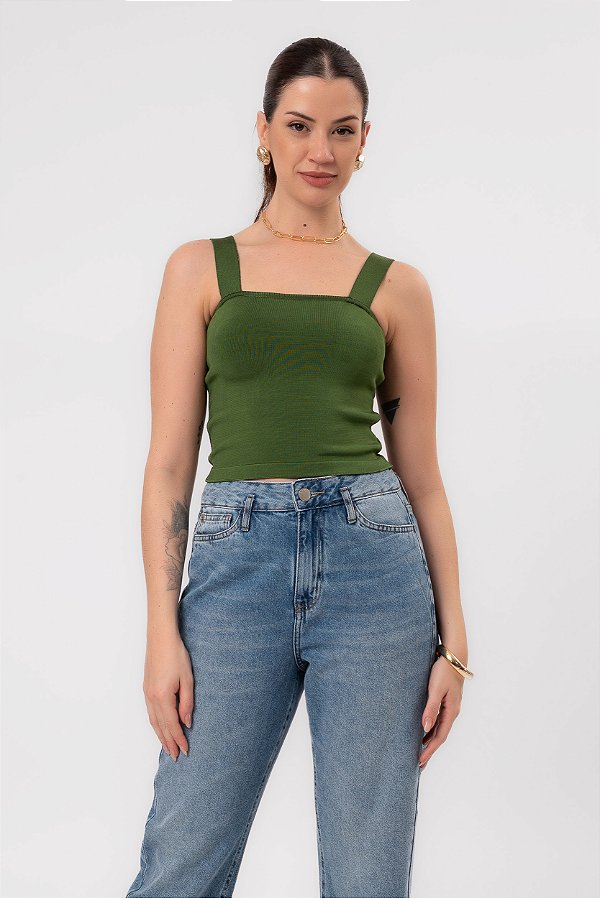 CROPPED EMILLY VERDE