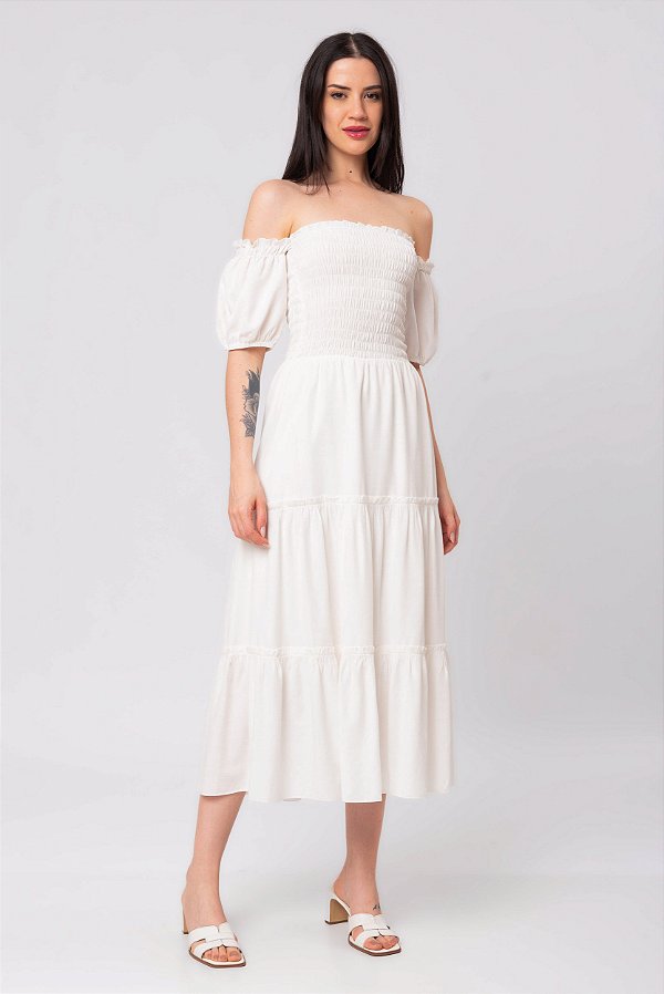 VESTIDO ÁRIA OFF WHITE