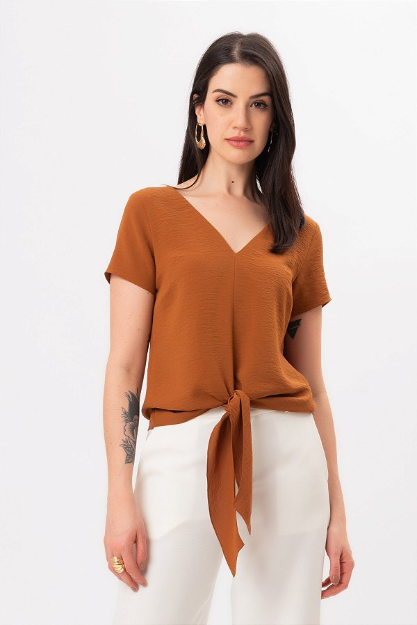 BLUSA LAURA BRONZE