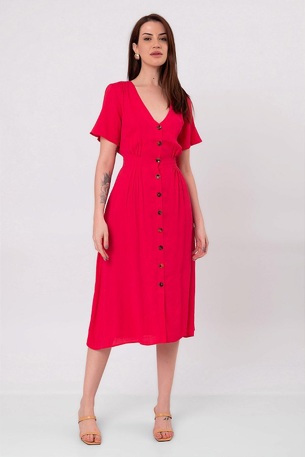 VESTIDO MIDI PINK NICK