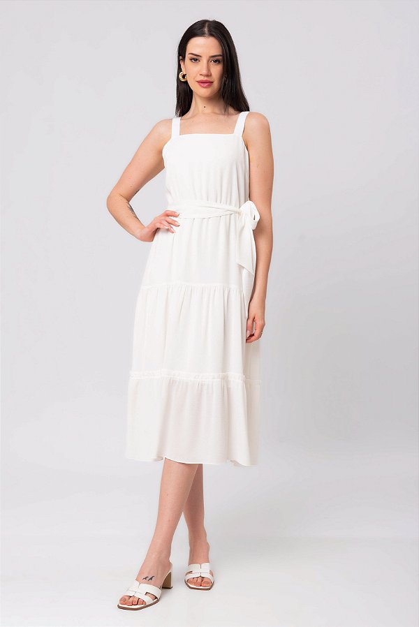 VESTIDO SARA OFF WHITE