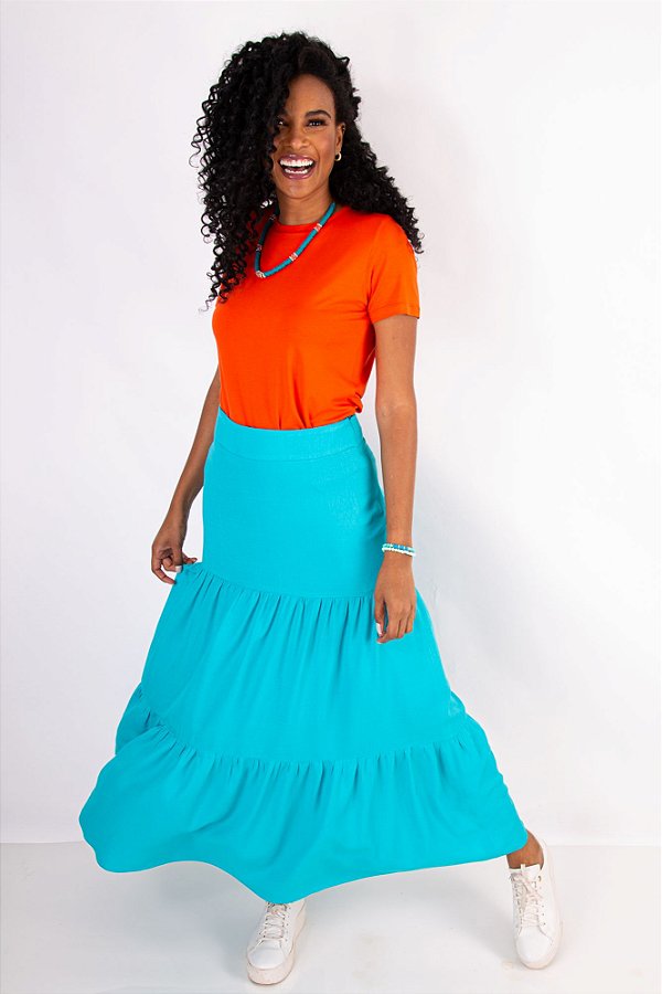 SAIA FABIOLA TURQUESA