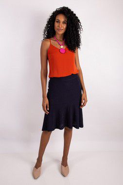 SAIA LAISE BIA AZUL MARINHO