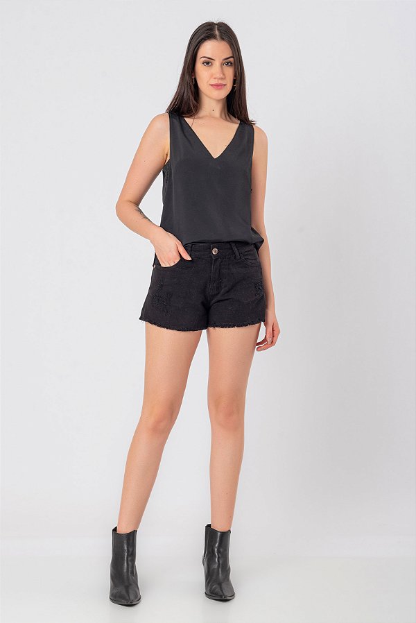 SHORT HANNAH SARJA PRETO