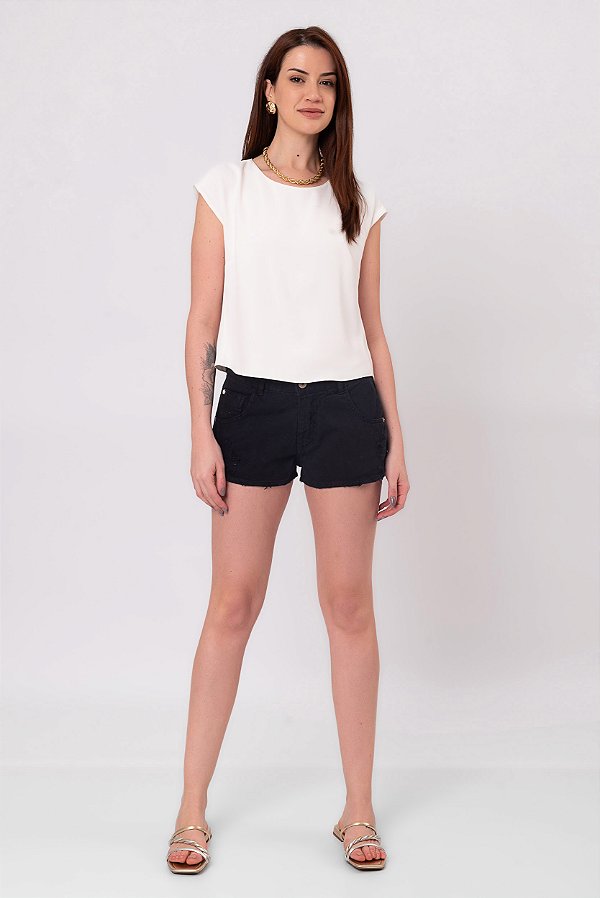 SHORT REBECA PRETO