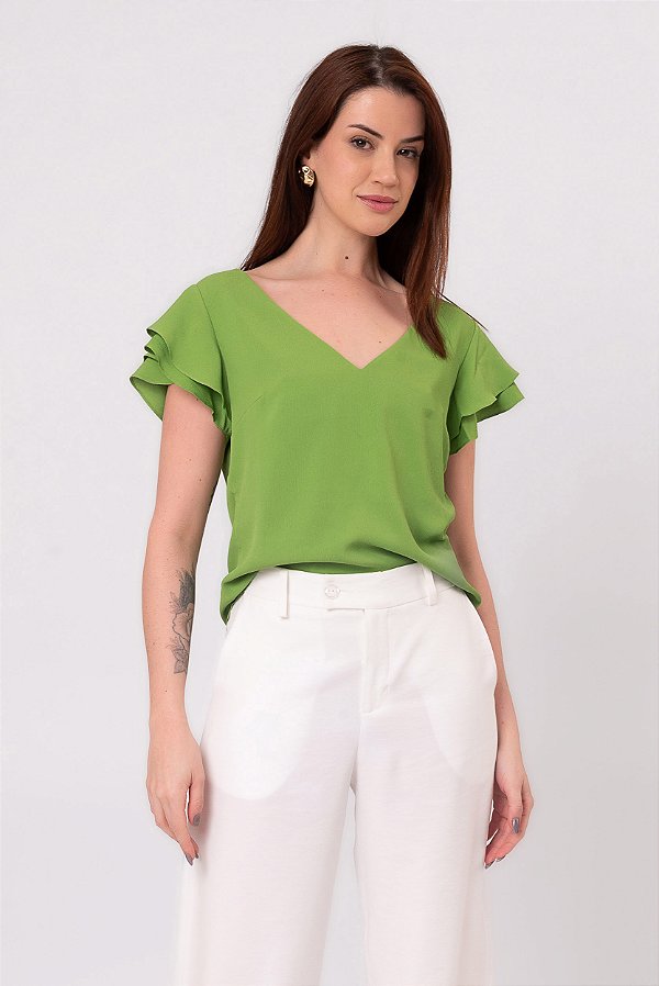 BLUSA PAMELA GREEN