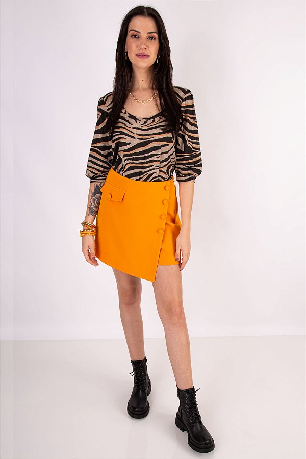 SHORT SAIA MARA HONEY