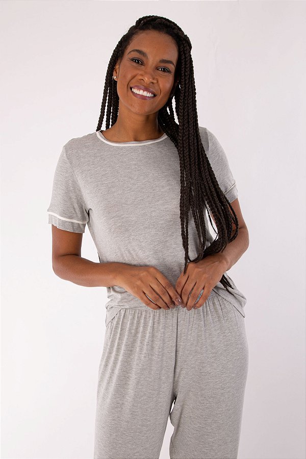 BLUSA PIJAMA FLUFFY MESCLA