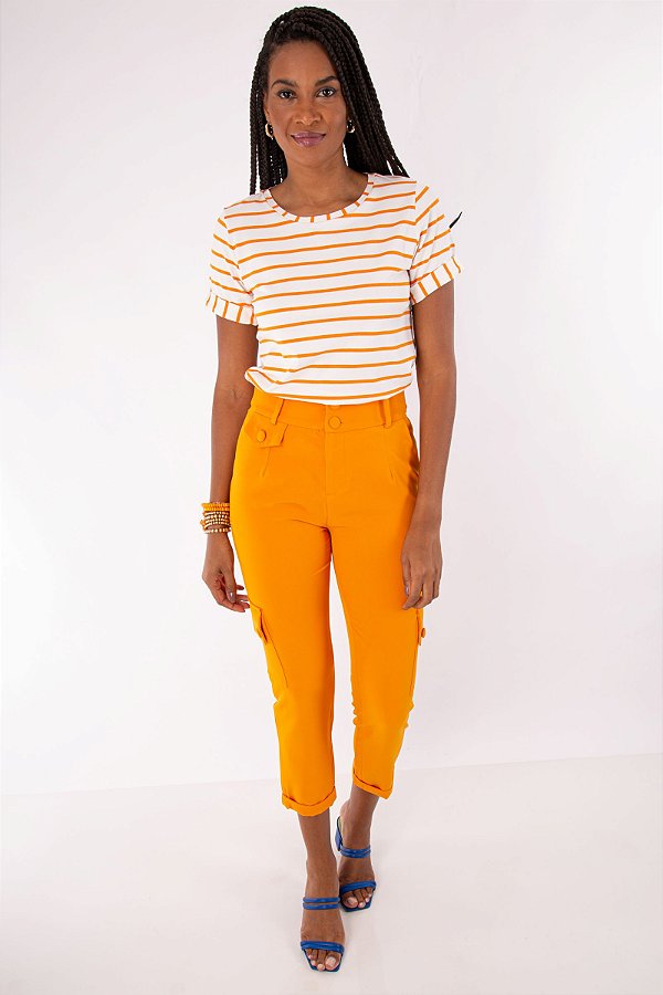 CALÇA RETA MARA HONEY