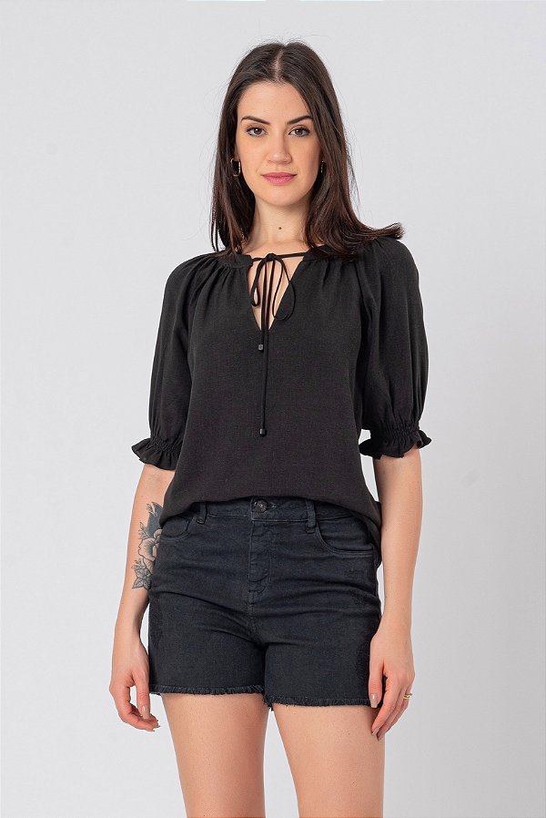 BLUSA MARCELA - PRETO