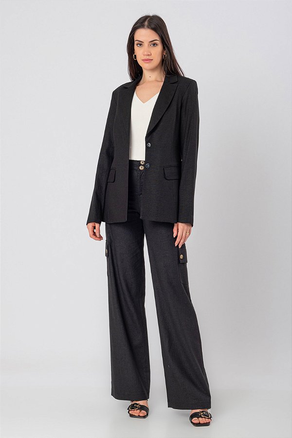 BLAZER HELENA - PRETO