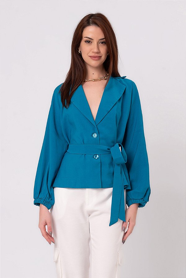 KIMONO TEREZA AZUL MEDITERRÂNEO