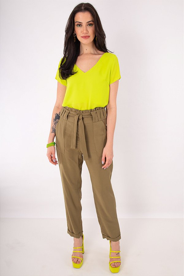 CALÇA TEREZA MILITAR