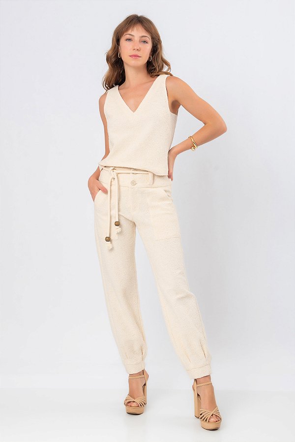 CALÇA JACQUARD VALENTINA