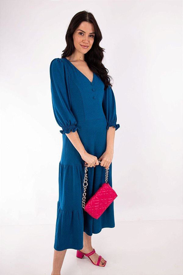 VESTIDO LAVÍNIA - NEW BLUE