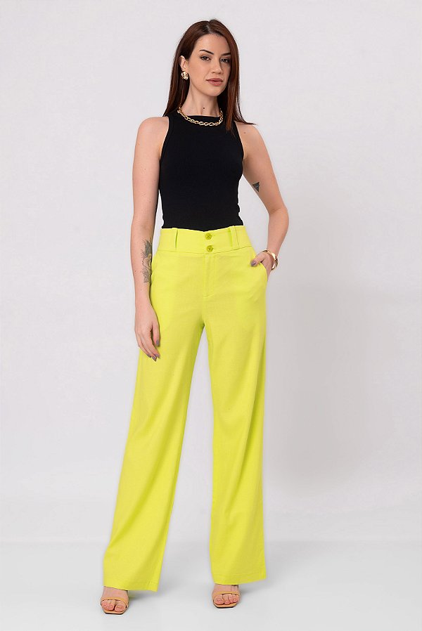 CALÇA WASHED LINHO LIMA