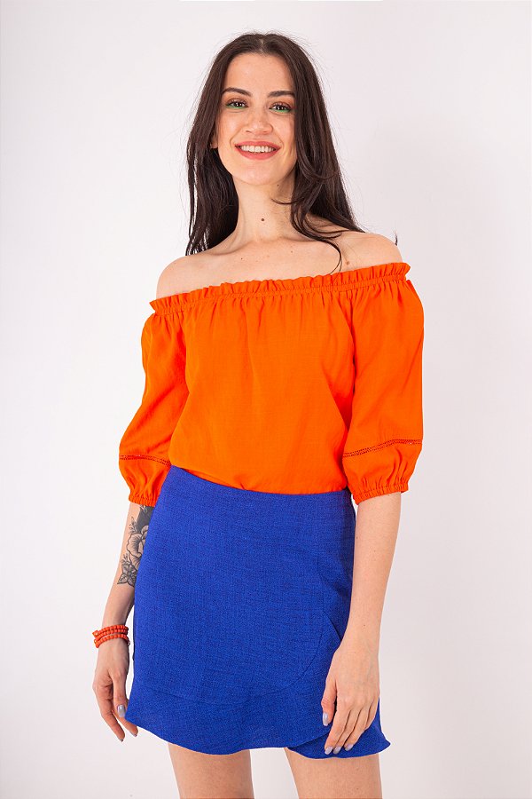 BLUSA MALU CORAL