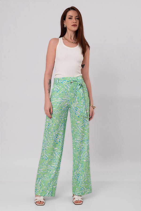 CALÇA ESTAMPADA SUELI