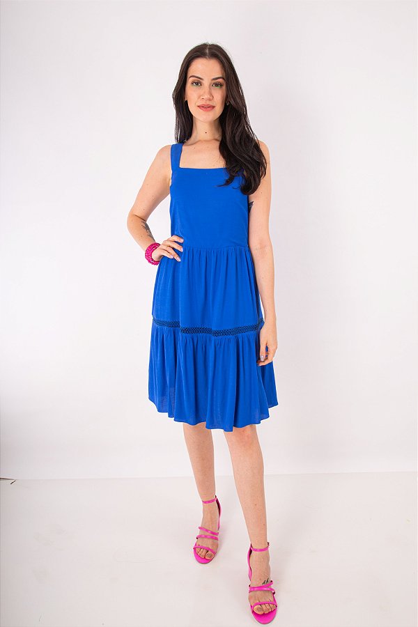 VESTIDO LIZZIE MYKONOS BLUE