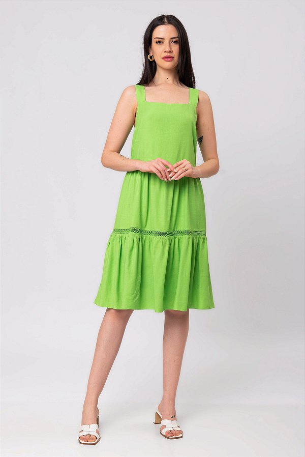 VESTIDO LIZZIE LIME FRESH