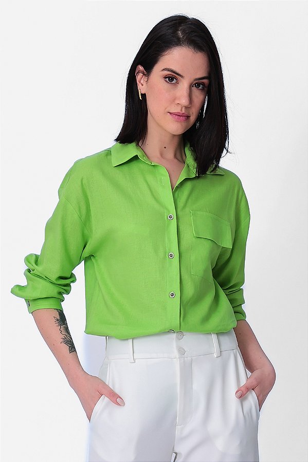 CAMISA FEMININA LAURA LIMA