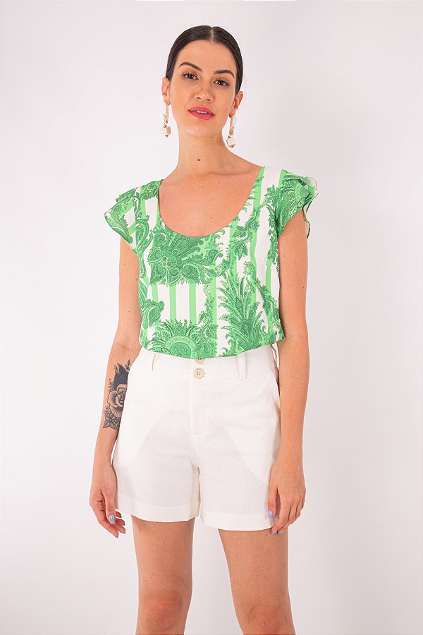 BLUSA ESTAMPADA NINA