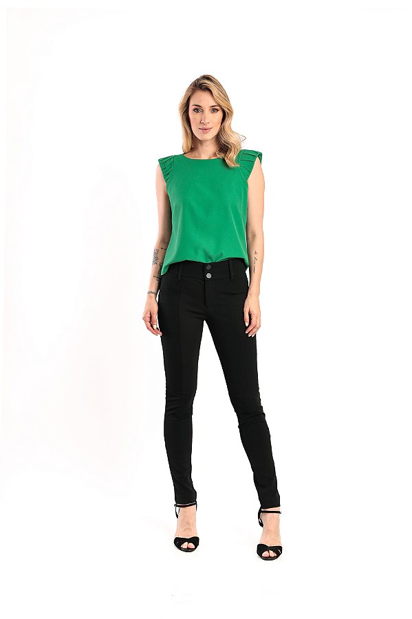 REGATA CREPE VERDE JADE