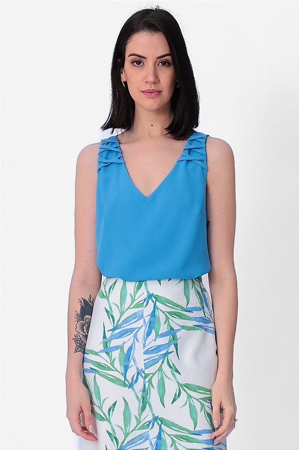 REGATA CREPE ACQUA OCEAN DOMINIQUE