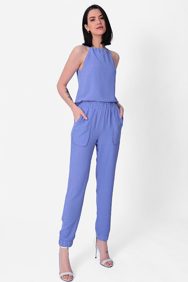 CALÇA CREPE LAVANDA MADALENA