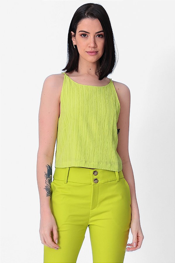 REGATA CREPE VERDE DANIELA