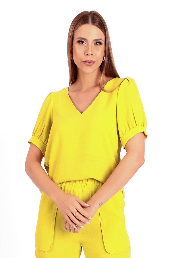 BLUSA CREPE LIMA MADALENA