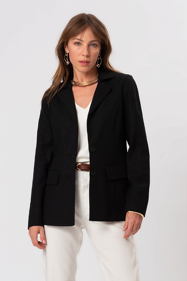 BLAZER PRETO INGRID