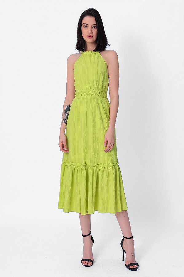 VESTIDO CREPE LIMA DANIELA