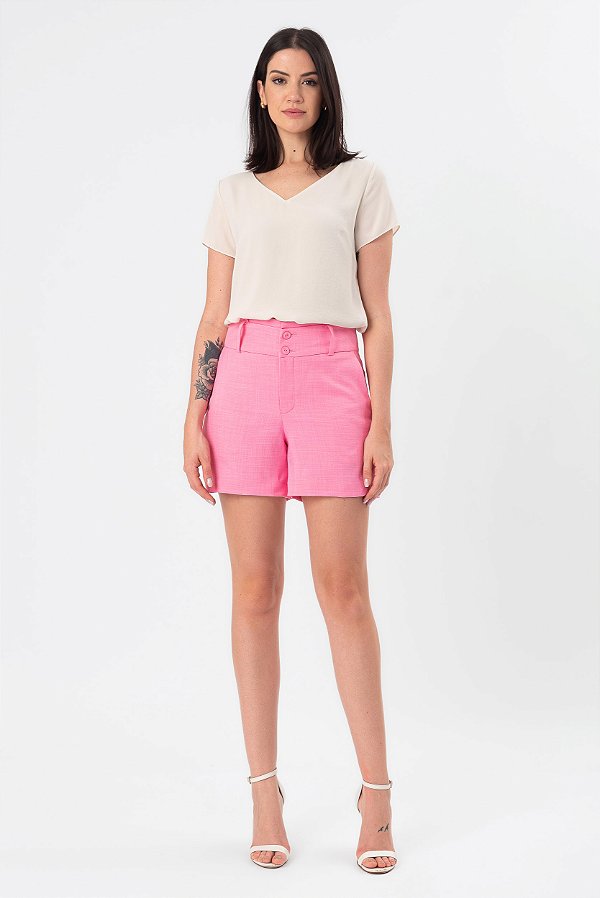 SHORT CREPE ROSA AGATHA