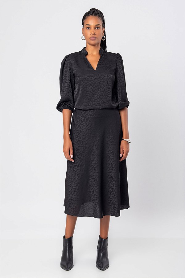 SAIA MIDI PRETA BRENDA