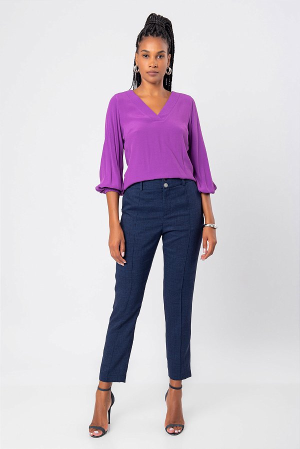 CALÇA AZUL MARINHO BEATRIZ