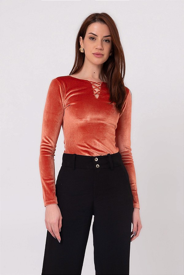 BODY VELVET SPAN ROSE