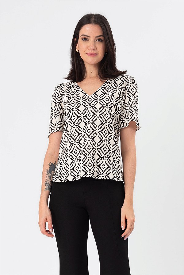 BLUSA ESTAMPADA DAFNE