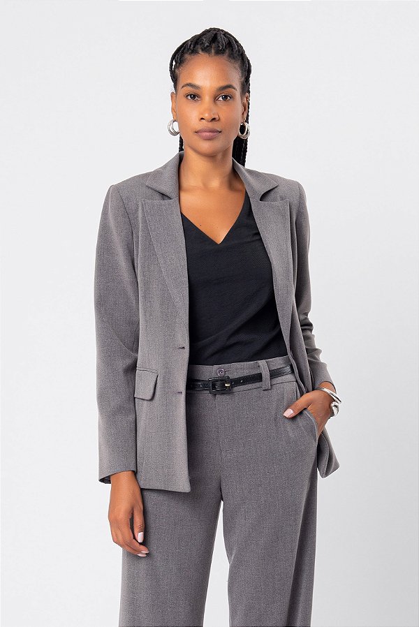 BLAZER CINZA LUCY