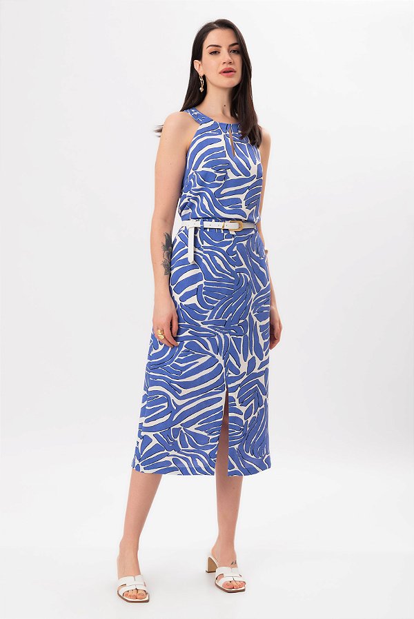 SAIA MIDI MODERN AZUL