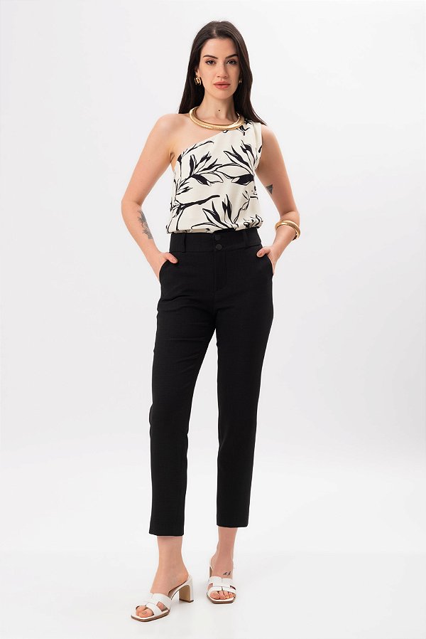 CALÇA CREPE PRETO RAYSSA