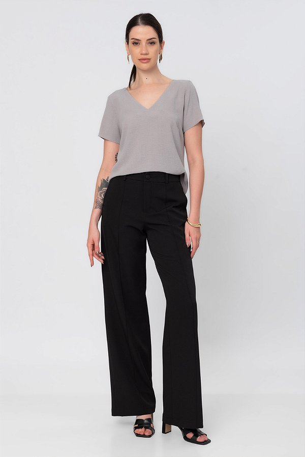 CALÇA CREPE PRETO GABRIELLY
